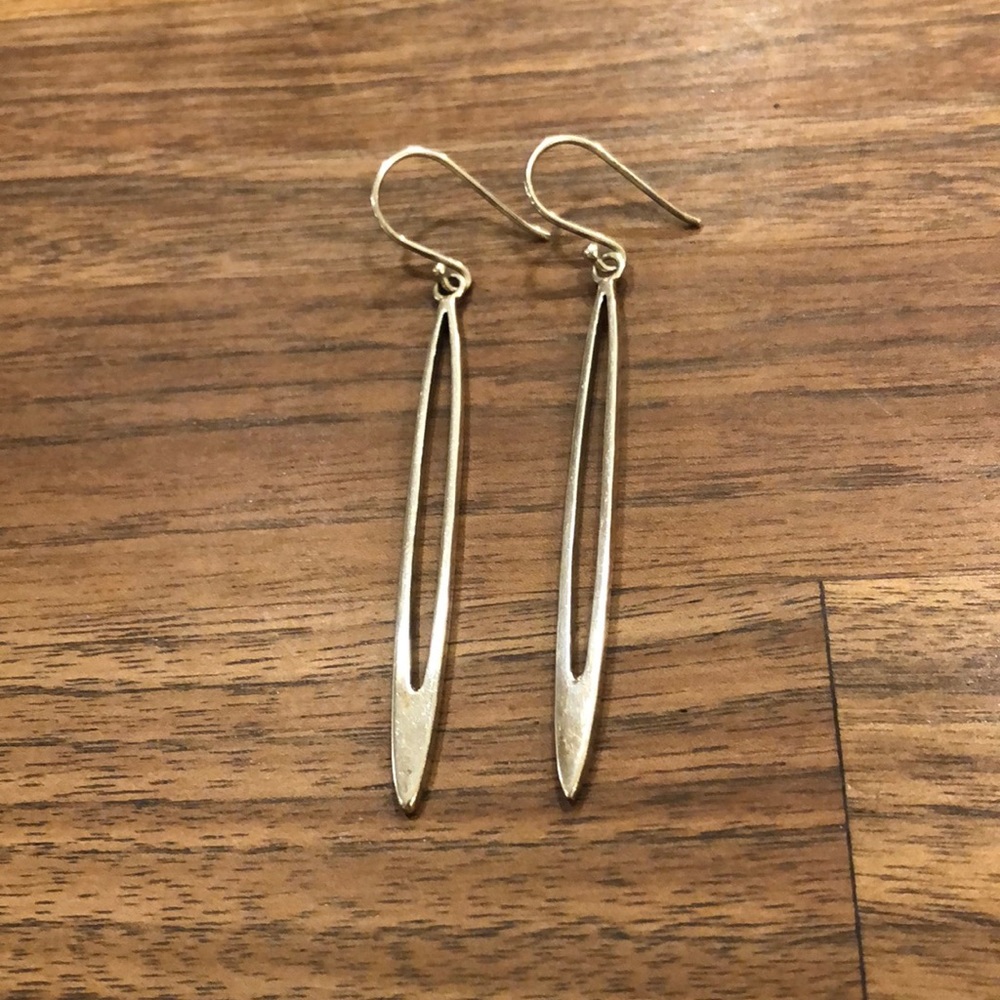 Silpada slim drop earrings